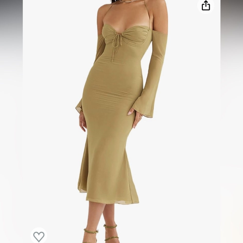 Sleeveless Spaghetti Strap Print Cut Out Maxi Dress Backless Slim Fit Split